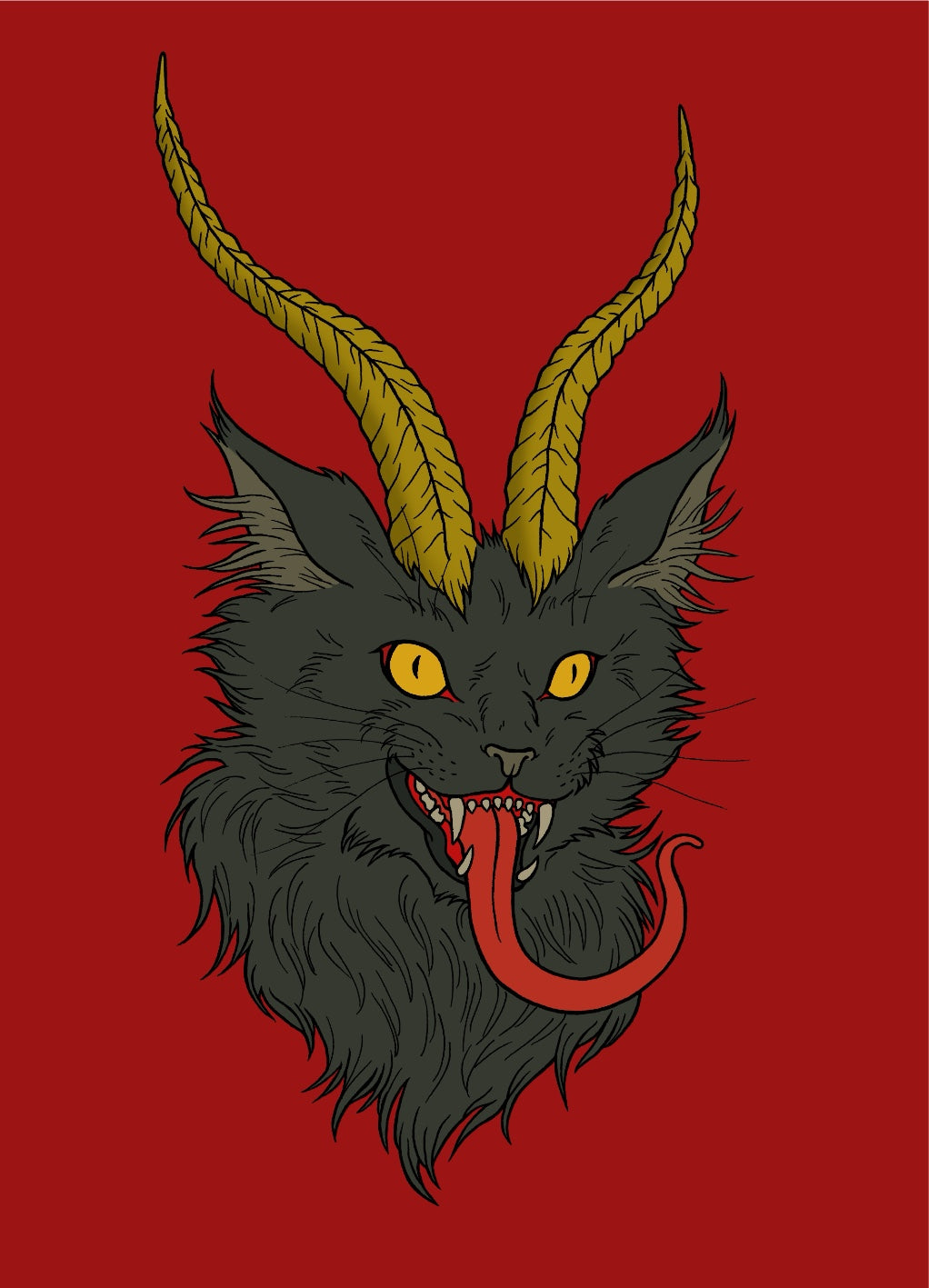 Krampuss 5”x7” print